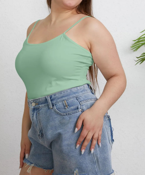 Basic Round Neck Slim Cami