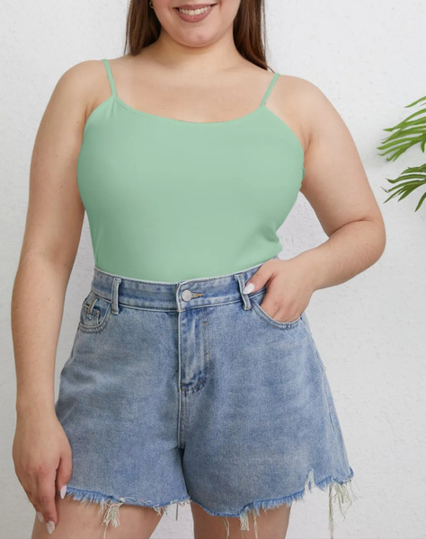 Basic Round Neck Slim Cami