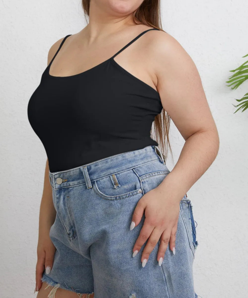 Basic Round Neck Slim Cami
