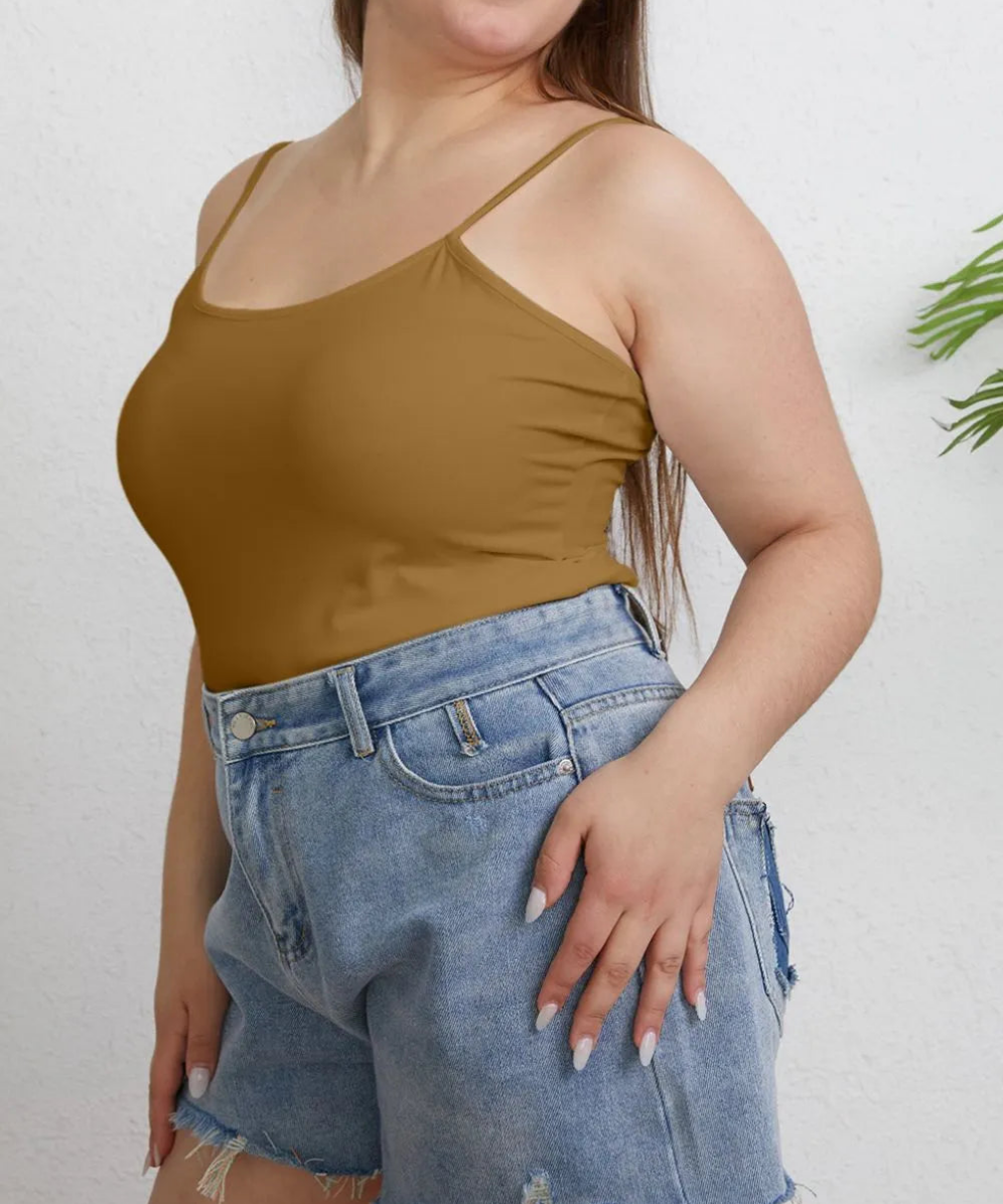 Round Neck Slim Cami