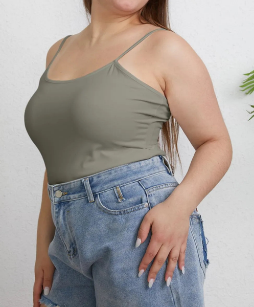 Basic Round Neck Slim Cami