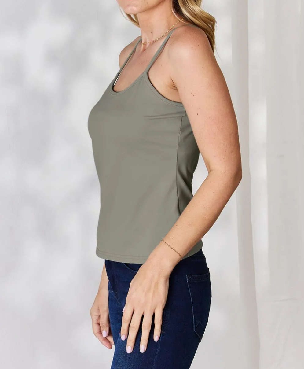 Round Neck Slim Cami
