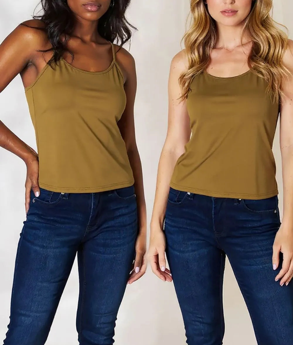 Round Neck Slim Cami