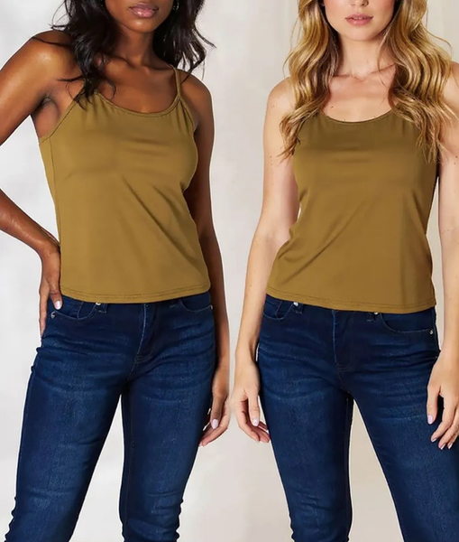 Basic Round Neck Slim Cami
