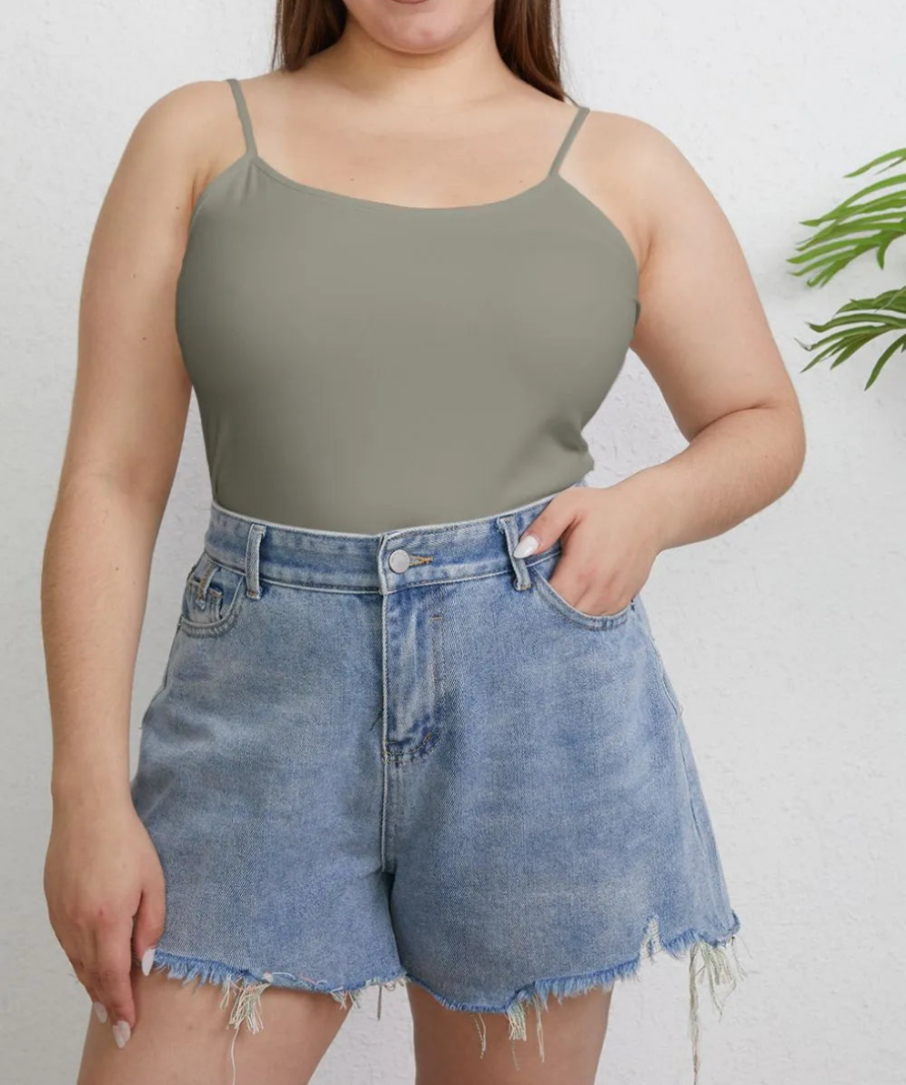 Round Neck Slim Cami