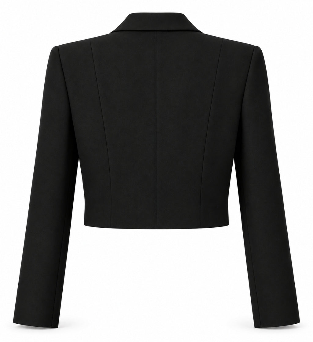 Cropped Blazer Jacket