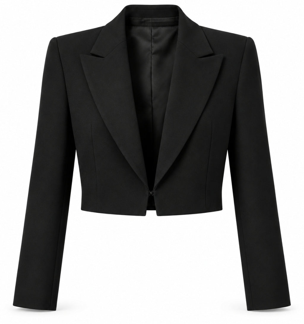 Cropped Blazer Jacket